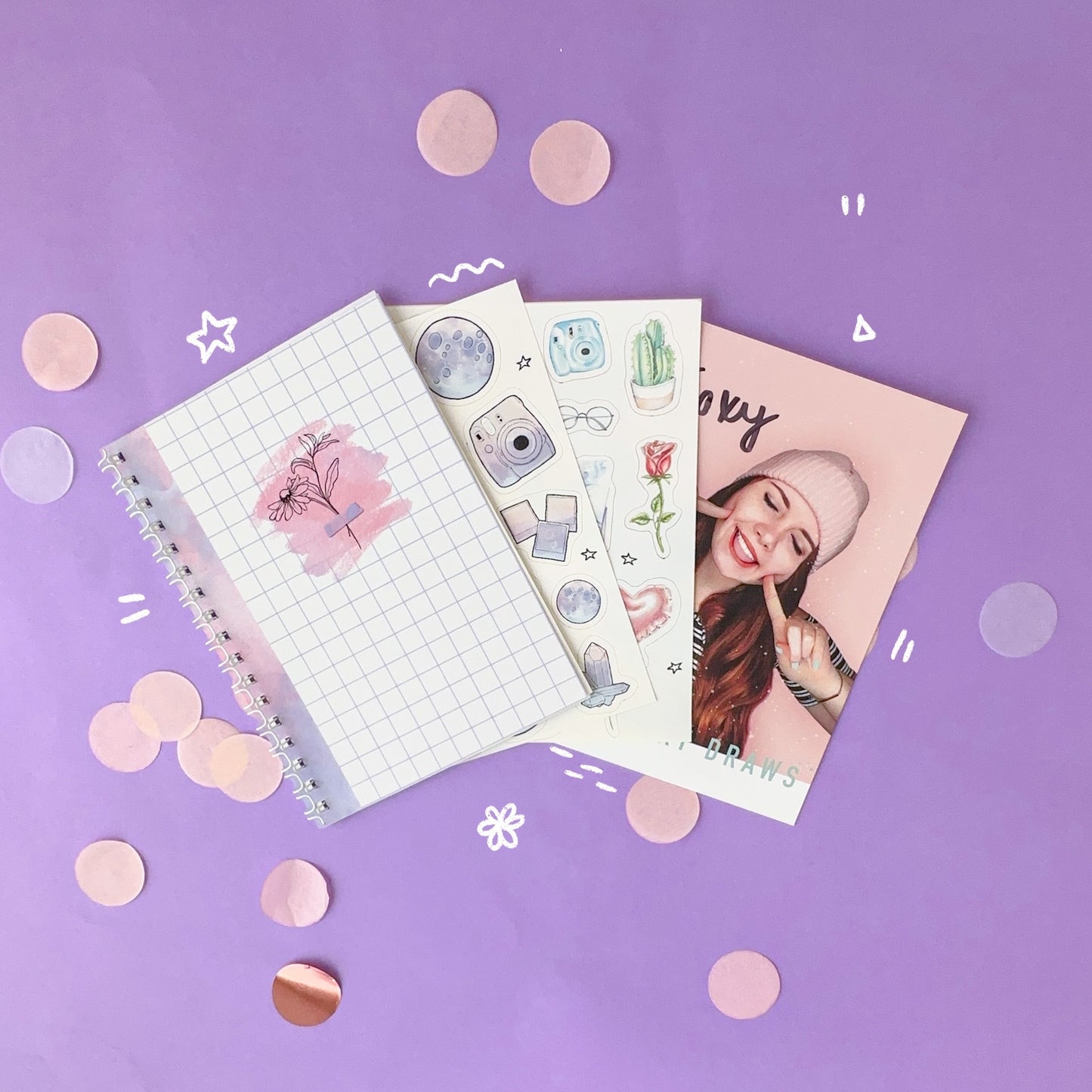 Foxy sticker booklet A6 & sticker set