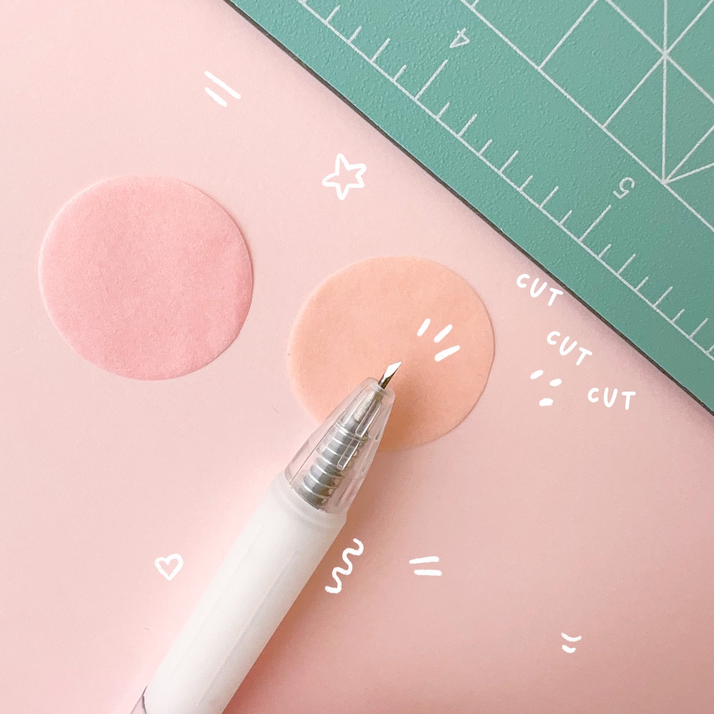 Foxy Schneidemattenset A5 inkl. 3 Schneidestifte