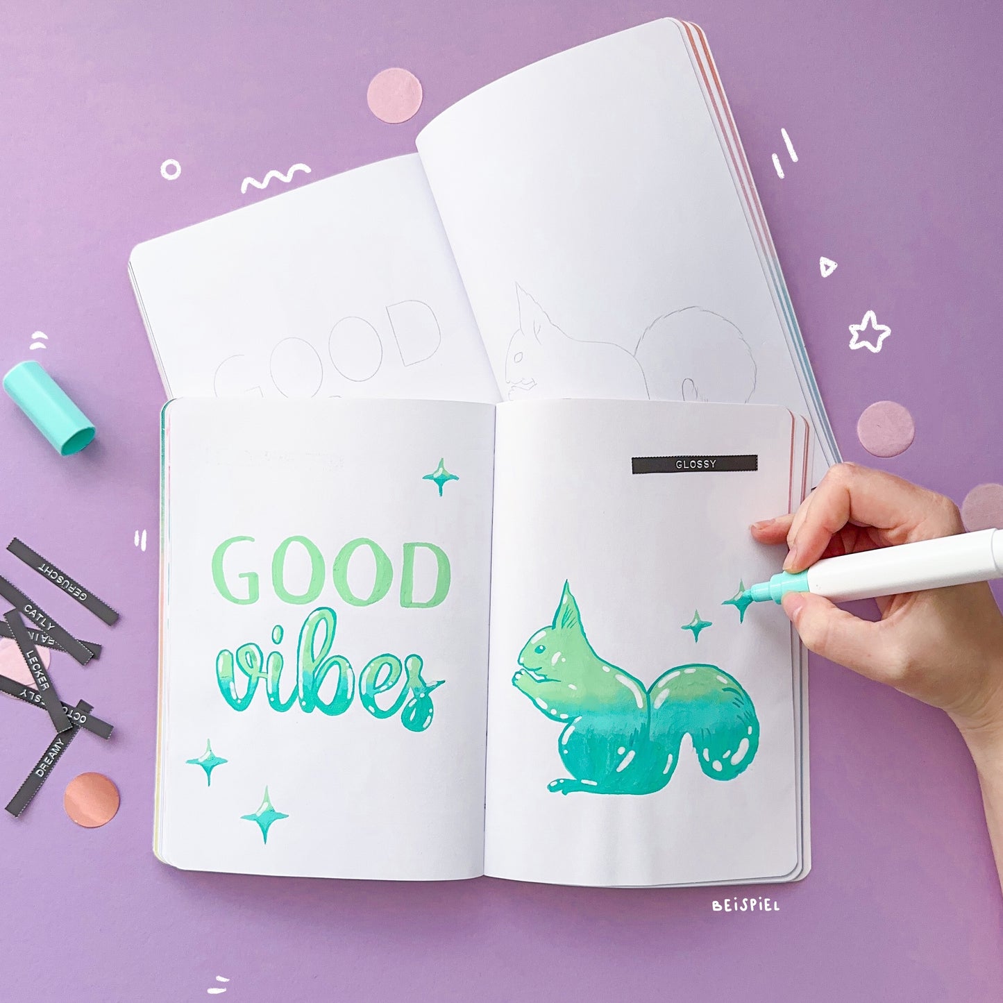 Draw Me Journal - Your crazy drawing book by Foxy Draws