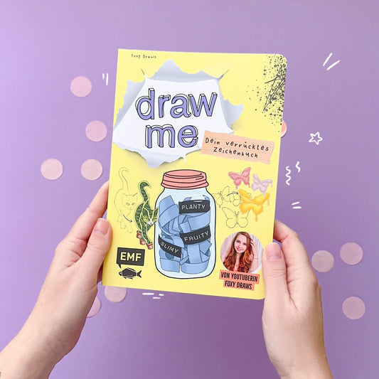 Draw Me Journal - Dein verrücktes Zeichenbuch von Foxy Draws